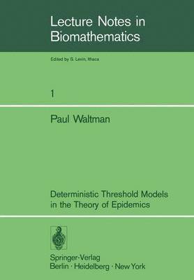 bokomslag Deterministic Threshold Models in the Theory of Epidemics