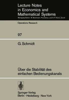 bokomslag ber die Stabilitt des einfachen Bedienungskanals