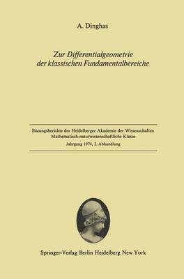 bokomslag Zur Differentialgeometrie der klassischen Fundamentalbereiche