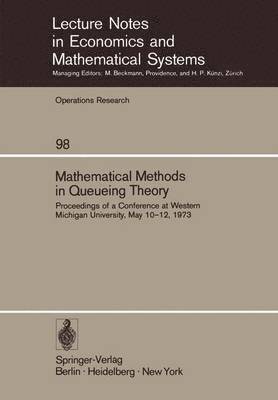 bokomslag Mathematical Methods in Queueing Theory