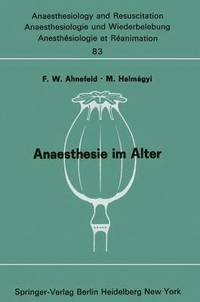 bokomslag Anaesthesie im Alter
