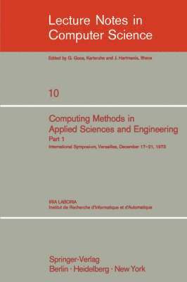 bokomslag Computing Methods in Applied Sciences and Engineering