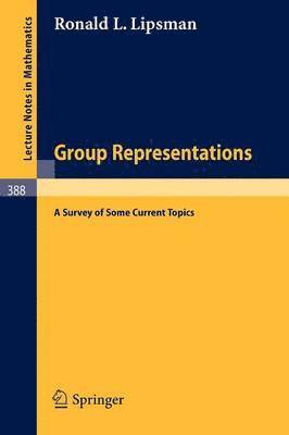 Group Representations 1