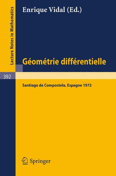 bokomslag Geometrie Differentielle