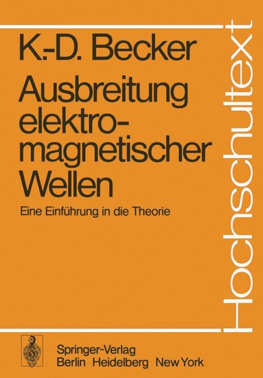 bokomslag Ausbreitung elektromagnetischer Wellen