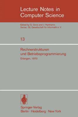 bokomslag Rechnerstrukturen und Betriebsprogrammierung