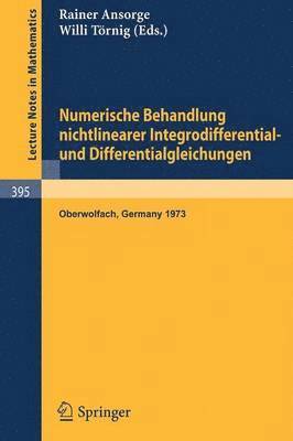 Numerische Behandlung nichtlinearer Integrodifferential- und Differentialgleichungen 1