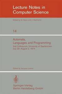 bokomslag Automata, Languages and Programming