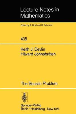 The Souslin Problem 1