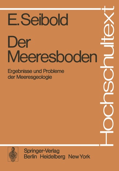 E. Seibold - Der Meeresboden, Häftad