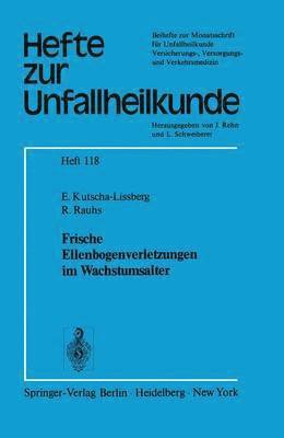 bokomslag Frische Ellenbogenverletzungen im Wachstumsalter