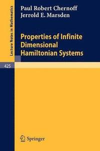 bokomslag Properties of Infinite Dimensional Hamiltonian Systems