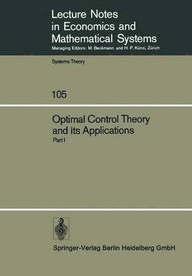 bokomslag Optimal Control Theory and its Applications