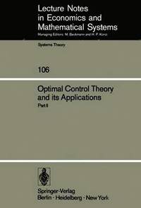 bokomslag Optimal Control Theory and its Applications