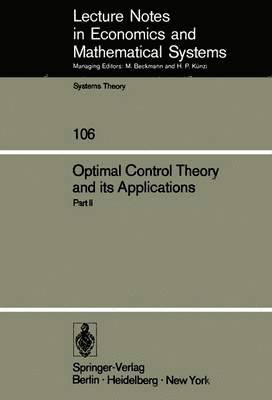 Optimal Control Theory and its Applications 1