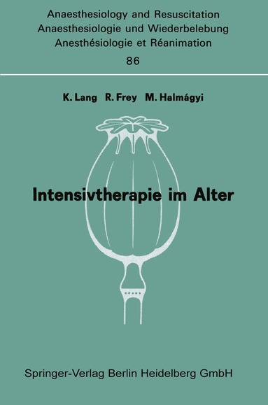 K. Lang, R. Frey, M. Halmagyi - Intensivtherapie im Alter, Häftad