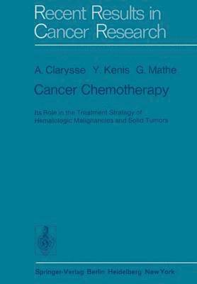 bokomslag Cancer Chemotherapy