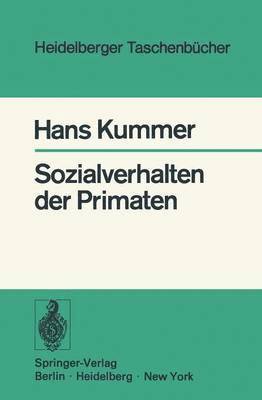 bokomslag Sozialverhalten der Primaten