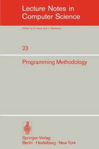 bokomslag Programming in Methodology