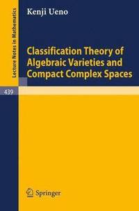bokomslag Classification Theory of Algebraic Varieties and Compact Complex Spaces