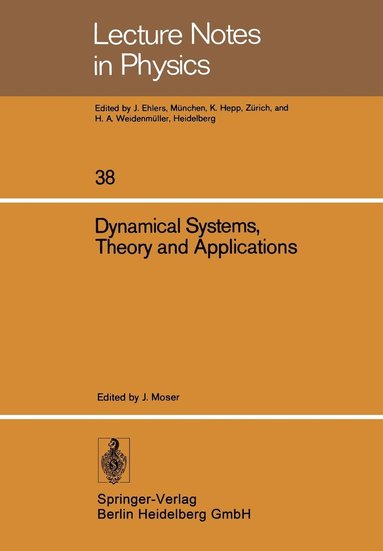 bokomslag Dynamical Systems, Theory and Applications