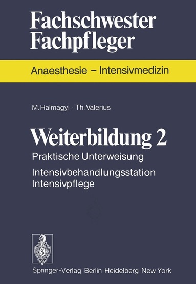 M. Halmagyi, T. Valerius, M. Halmagyi, T. Valerius - Weiterbildung 2, Häftad