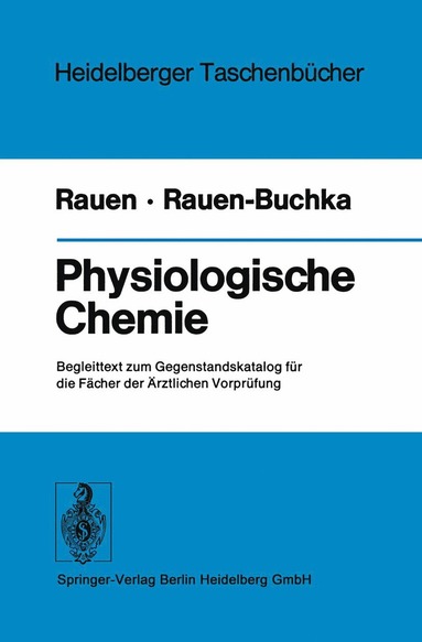 bokomslag Physiologische Chemie