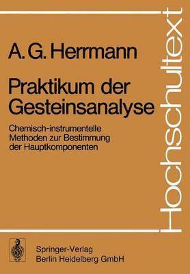 Praktikum der Gesteinsanalyse 1