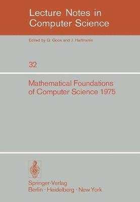 Mathematical Foundations of Computer Science 1975 1