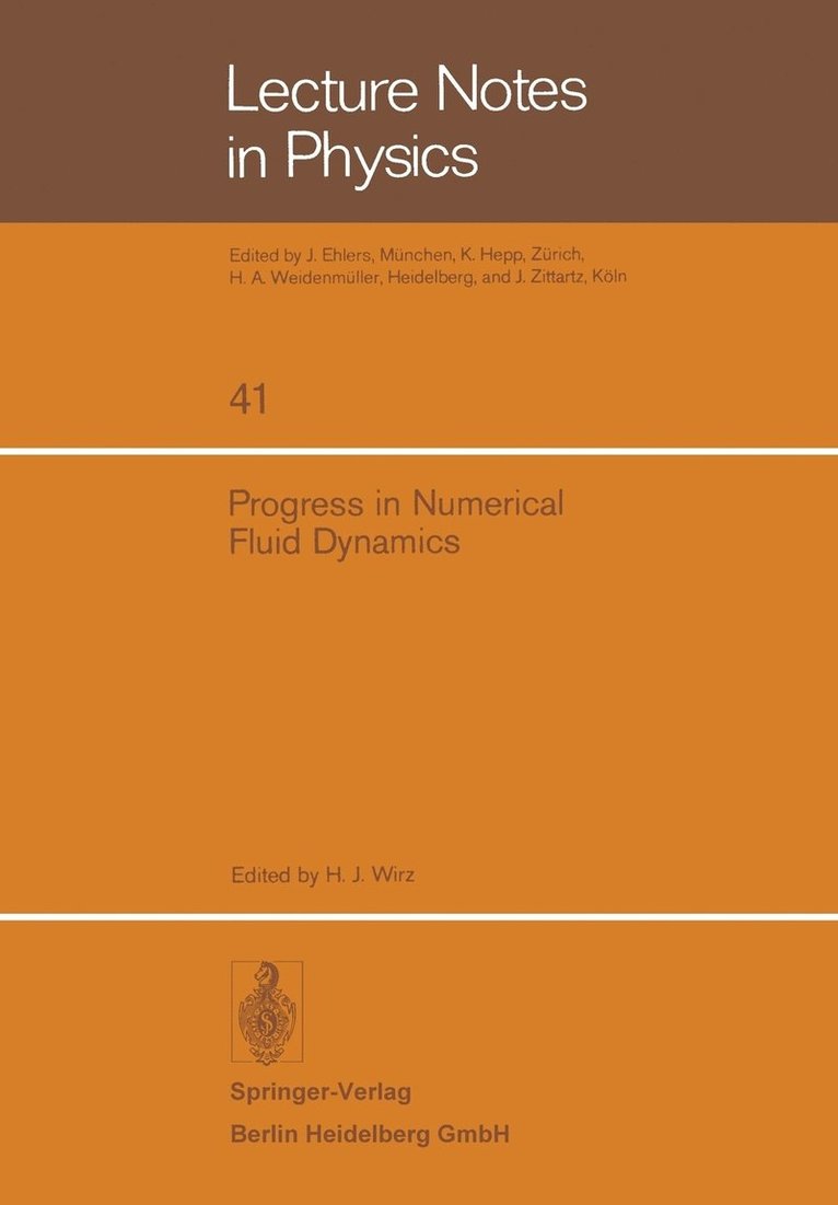 Progress in Numerical Fluid Dynamics 1
