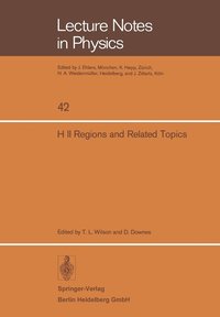 bokomslag H II Regions and Related Topics