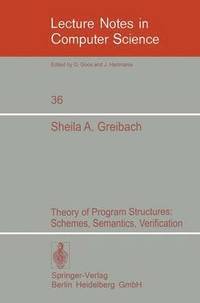 bokomslag Theory of Program Structures
