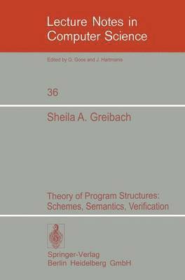 bokomslag Theory of Program Structures