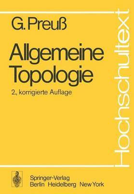 bokomslag Allgemeine Topologie