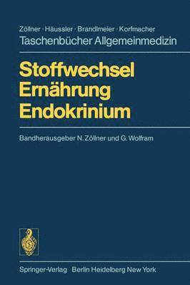 bokomslag Stoffwechsel Ernährung Endokrinium