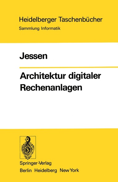 bokomslag Architektur digitaler Rechenanlagen