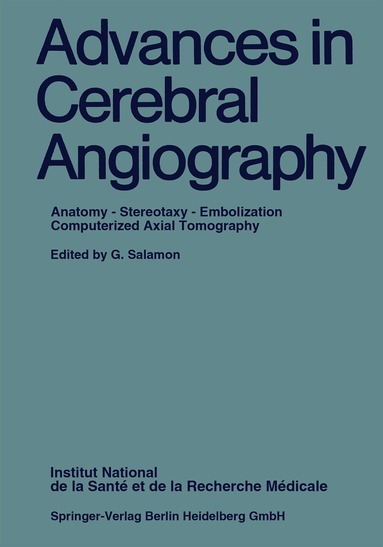 G. Salamon - Advances in Cerebral Angiography, Häftad