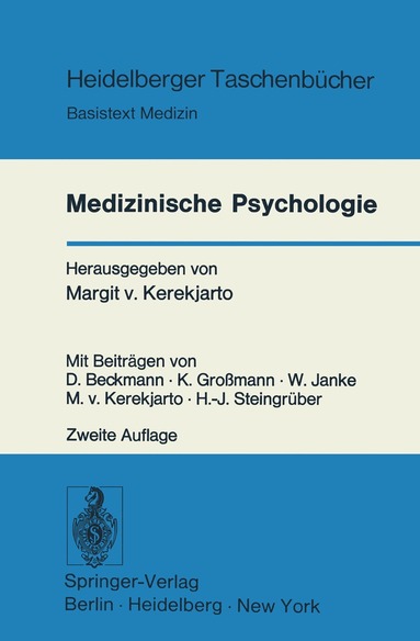 bokomslag Medizinische Psychologie