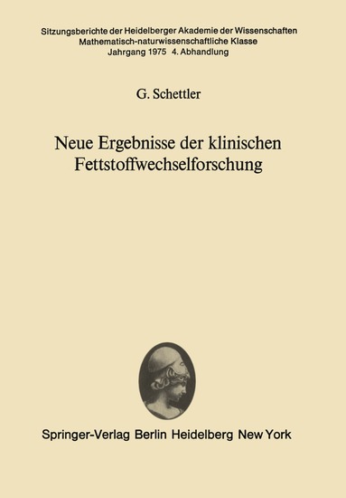 bokomslag Neue Ergebnisse der klinischen Fettstoffwechselforschung