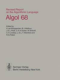 bokomslag Revised Report on the Algorithmic Language Algol 68