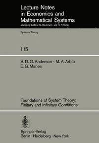 bokomslag Foundations of System Theory: Finitary and Infinitary Conditions