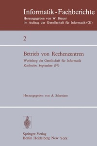 bokomslag Betrieb von Rechenzentren