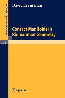 Contact Manifolds in Riemannian Geometry 1