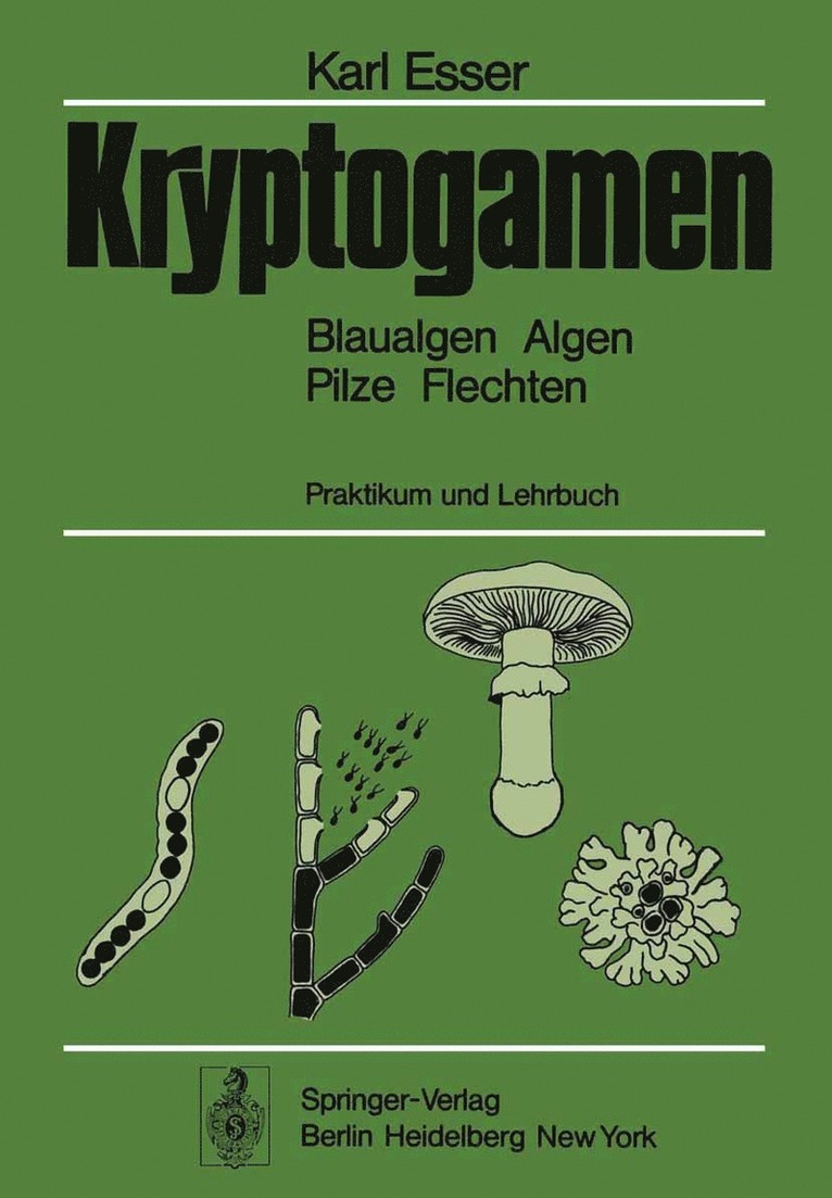 Karl Esser - Kryptogamen, Häftad