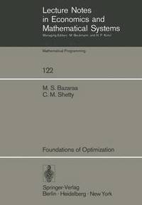 bokomslag Foundations of Optimization