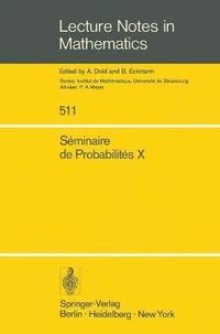 bokomslag Sminaire de Probabilits X