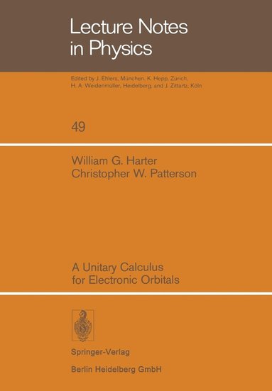 bokomslag Unitary Calculus for Electronic Orbitals