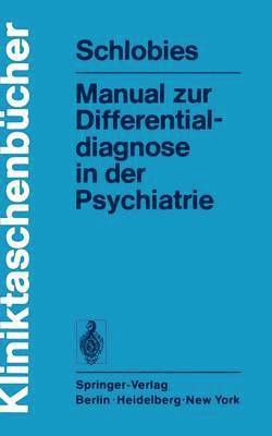 bokomslag Manual zur Differentialdiagnose in der Psychiatrie