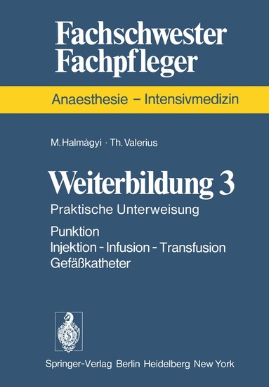 M. Halmagyi, T. Valerius - Weiterbildung, Häftad