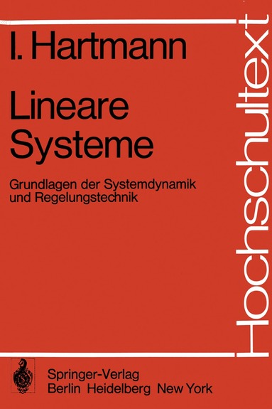 I. Hartmann - Lineare Systeme, Häftad